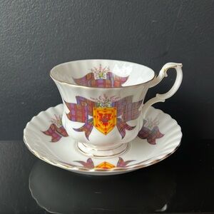 Clan MacDonald Teacup Royal Albert Scottish Tartan Series